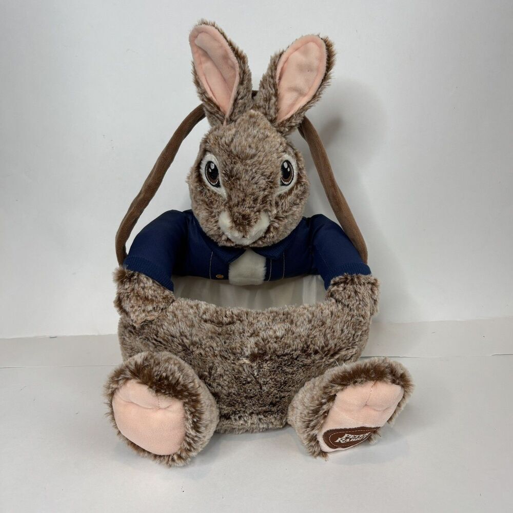 RARE “Peter Rabbit” Soft Easter Egg Gift Basket DanDee Collectors Choice EUC